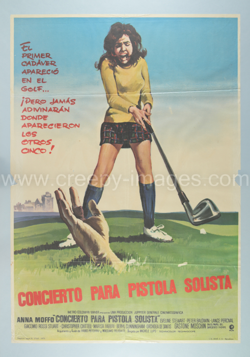 Konzert für eine Pistole / Concerto per pistola solista - Spanisches Plakat